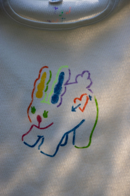 Waffle Knit Top - Lettuce Bunny Waffle Knit no. 1 - Lettuce Goods