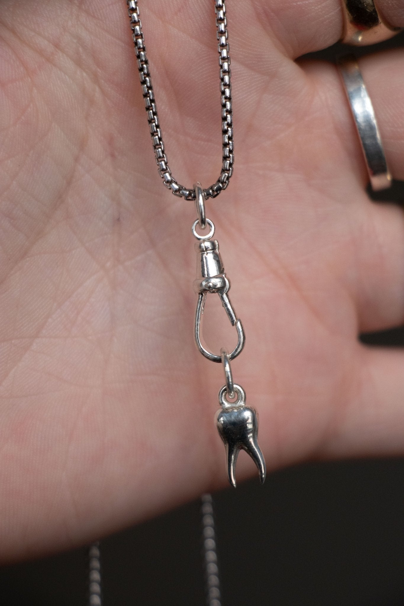 Charm - PRE - ORDER Pre - Molar Charm | 14k Yellow Gold or Sterling Silver - Lettuce Goods