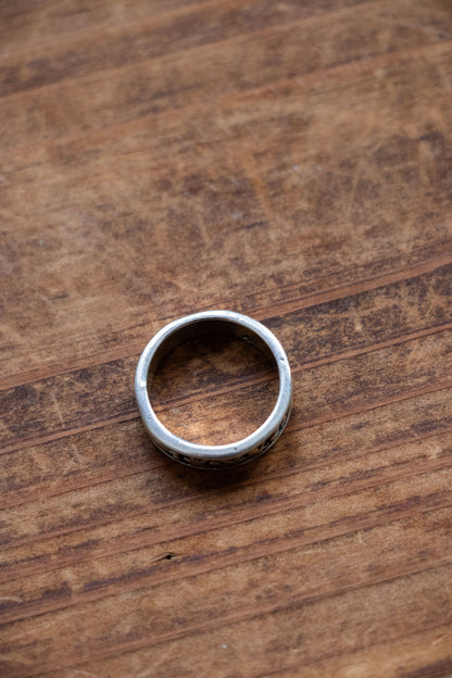 Vintage Sterling Stars & UFO Ring