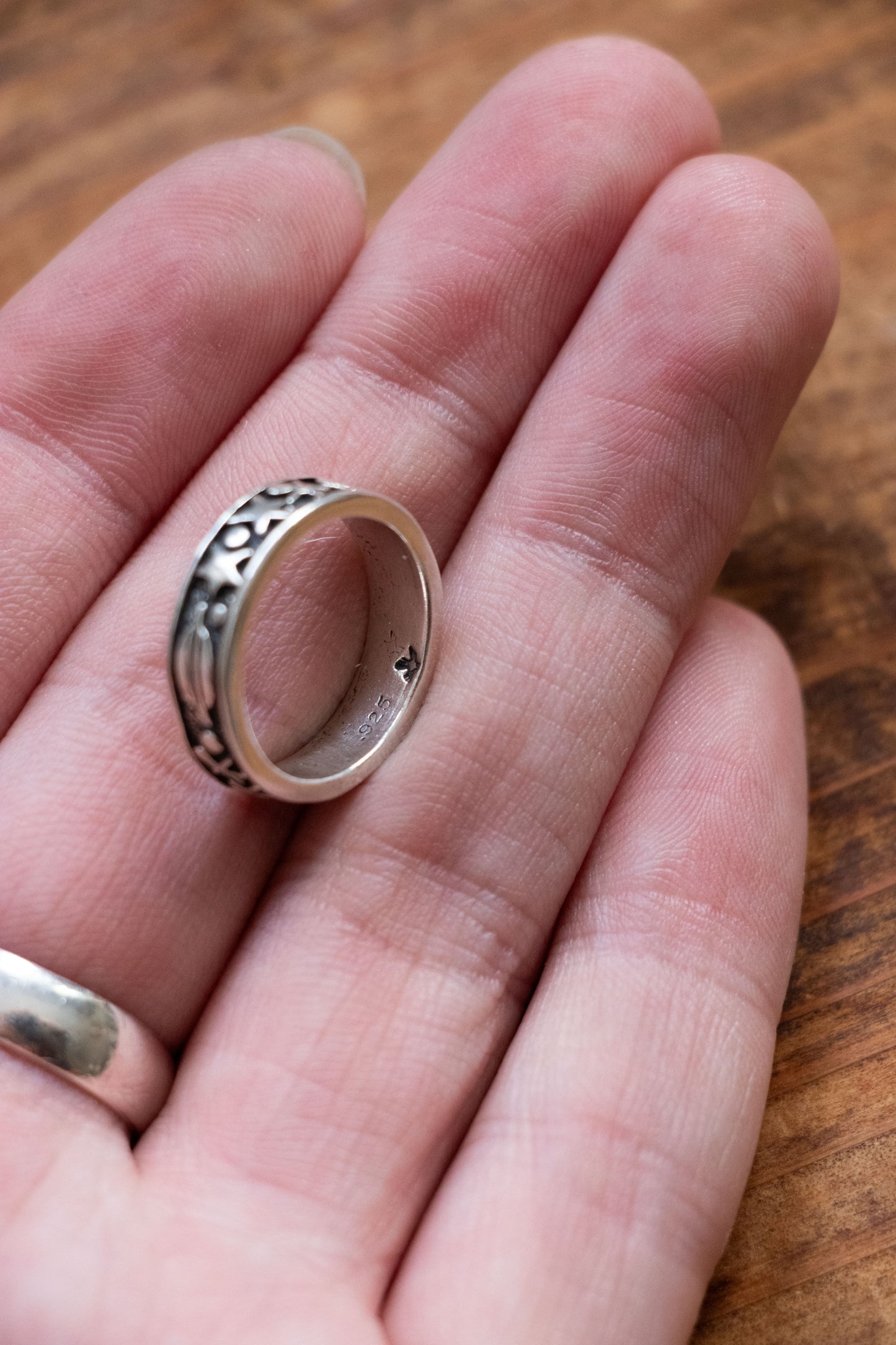 Vintage Sterling Stars & UFO Ring