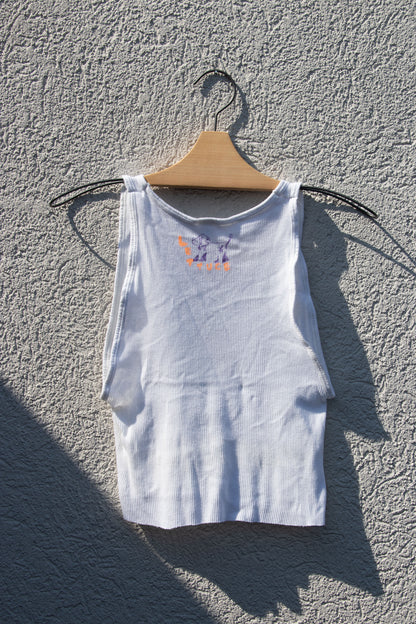 Lettuce Bunny Cropped Tank no. 3
