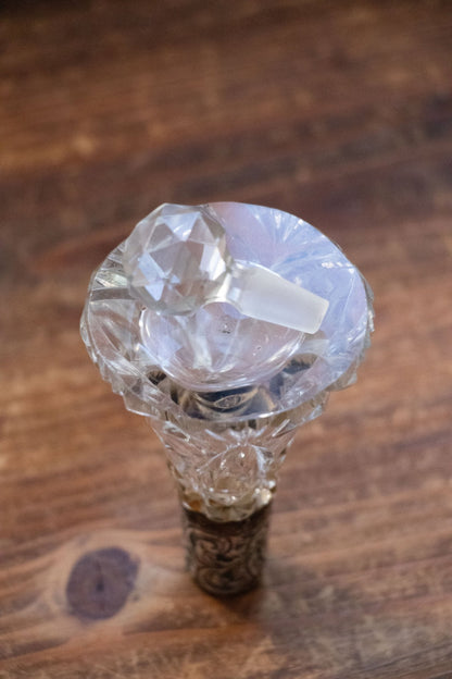Decor - Antique Sterling & Glass Perfume Bottle - Lettuce Goods