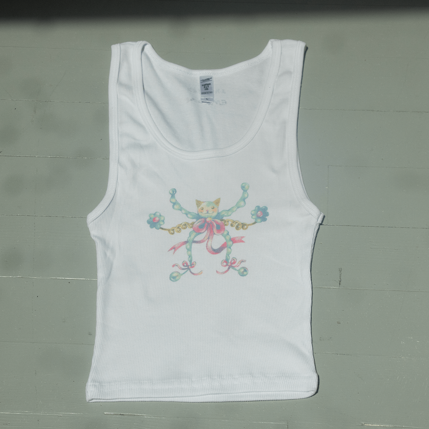 Tank Top - Kitty Tank - LETTUCE STUDIOS