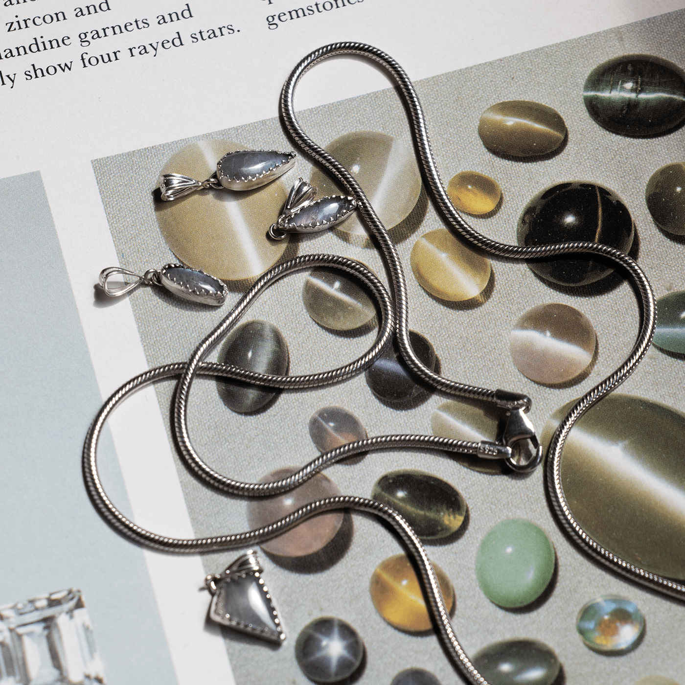 Charm - Labradorite Charm no. 1 - LETTUCE STUDIOS