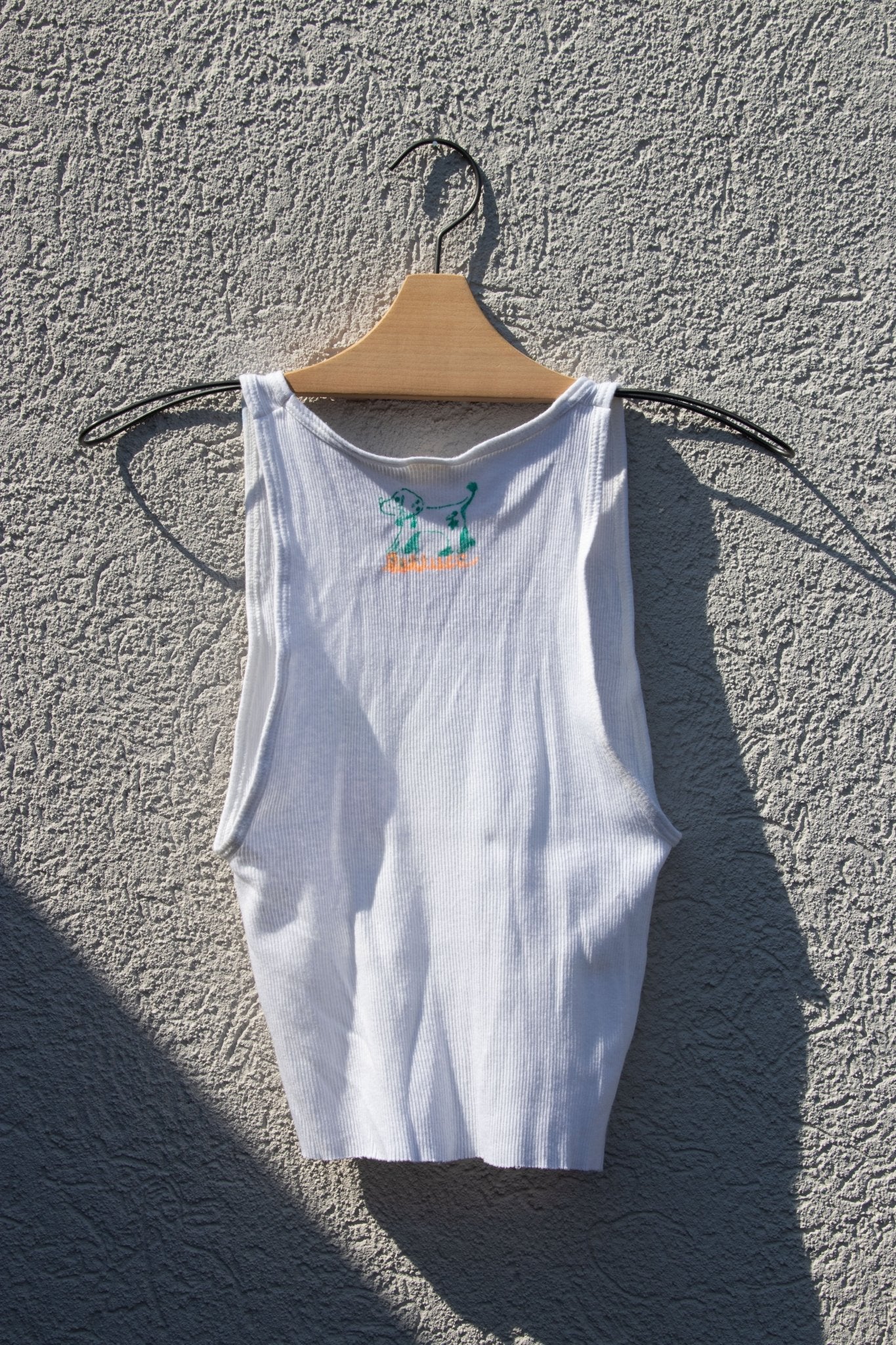 Tank Top - Lettuce Bunny Cropped Tank no. 1 - Lettuce Goods