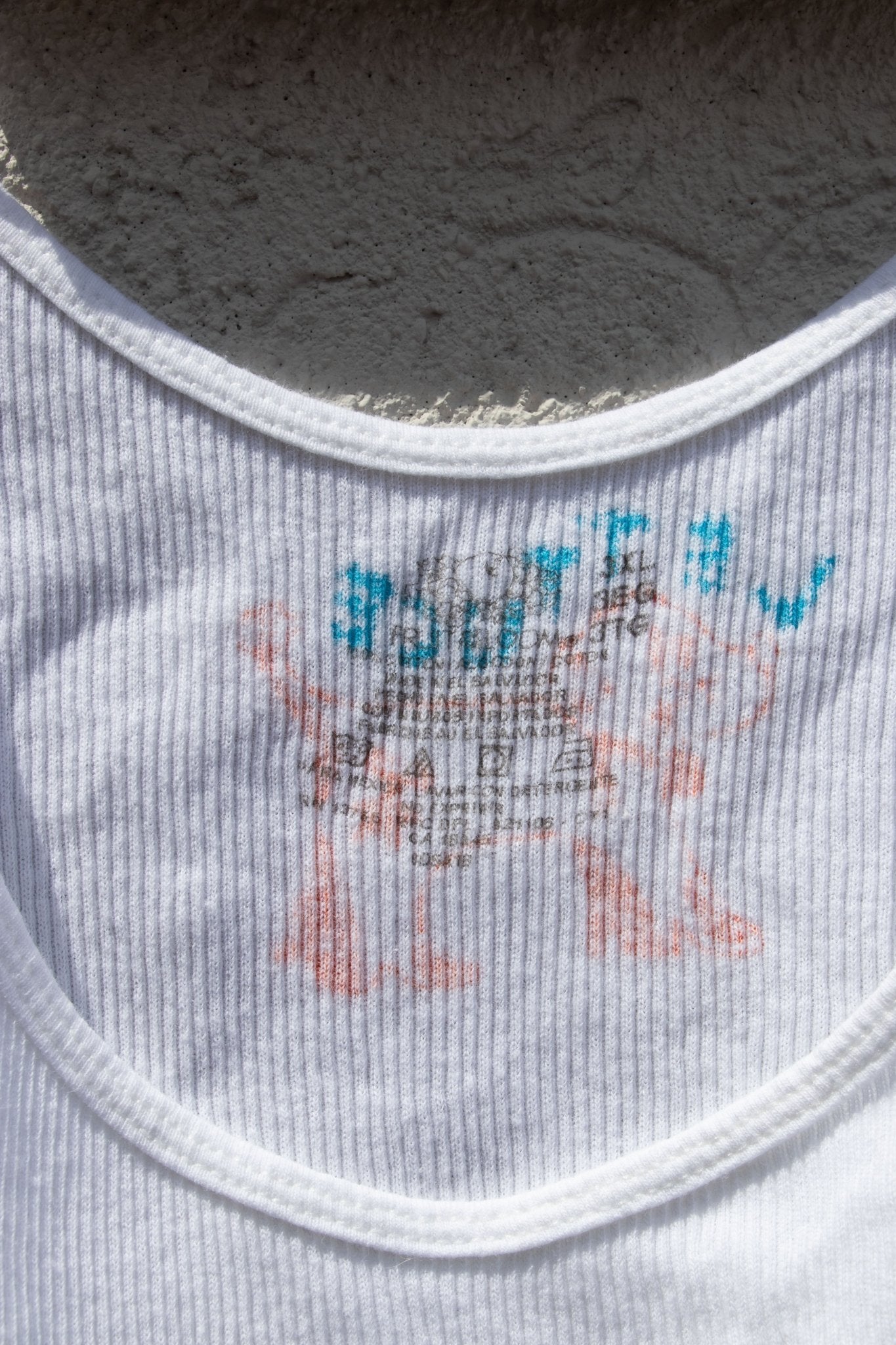 Tank Top - Lettuce Bunny Cropped Tank no. 5 - Lettuce Goods