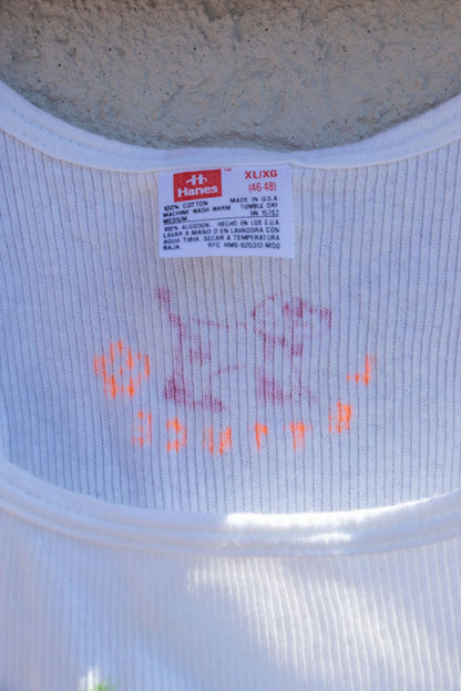 Tank Top - Lettuce Bunny Cropped Tank no. 6 - Lettuce Goods