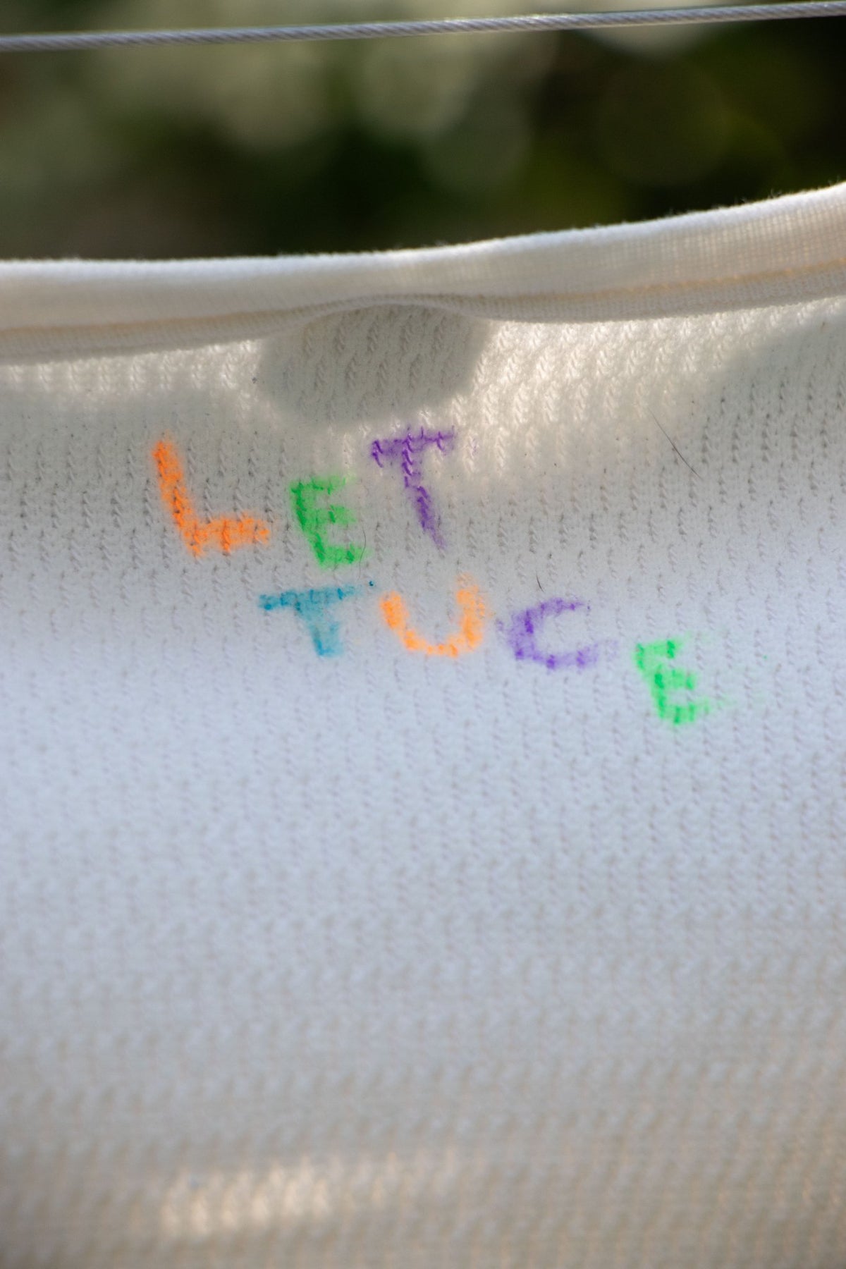 Waffle Knit Top - Lettuce Bunny Waffle Knit no. 1 - Lettuce Goods