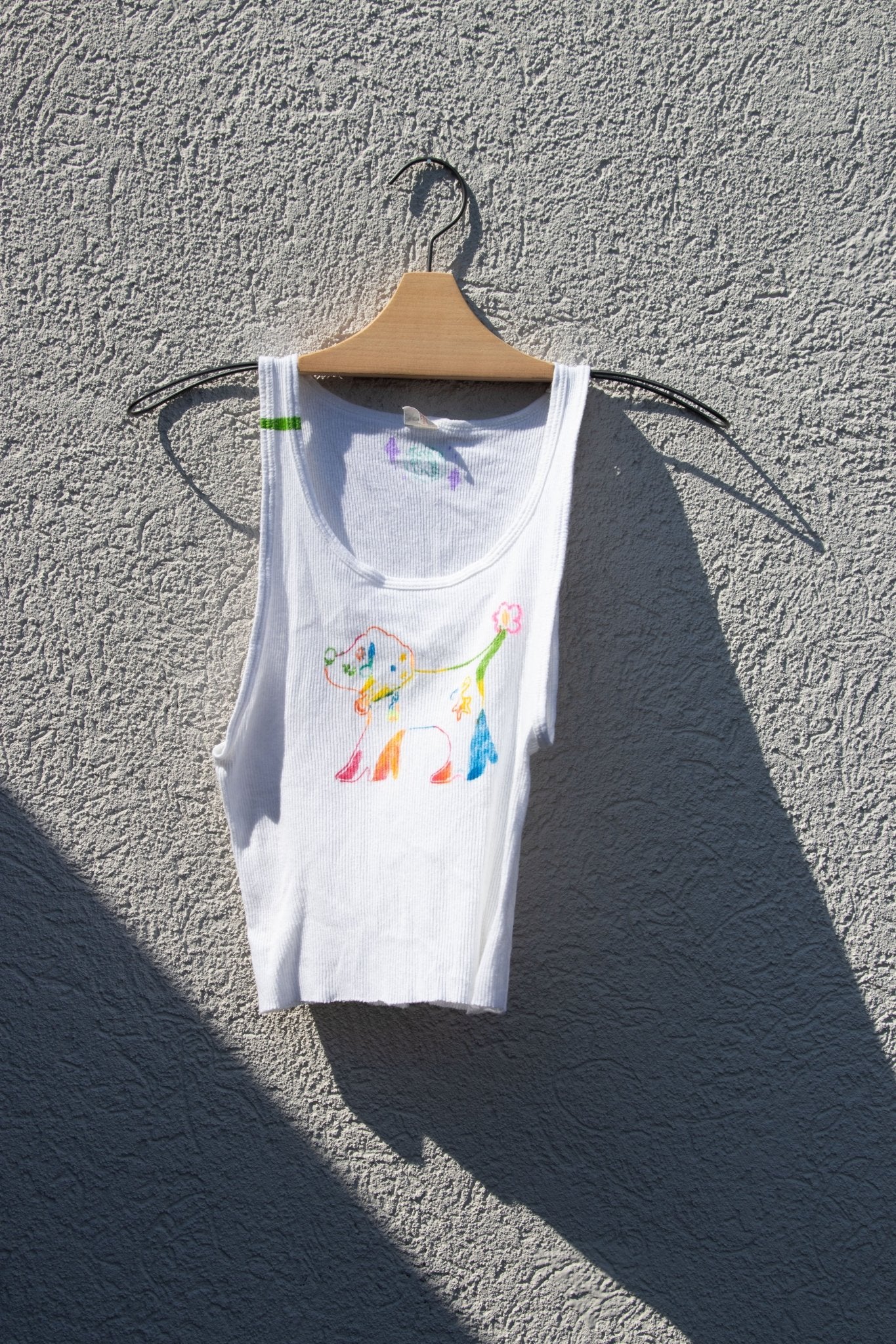 Tank Top - Lettuce Doggie Cropped Tank no. 1 - Lettuce Goods