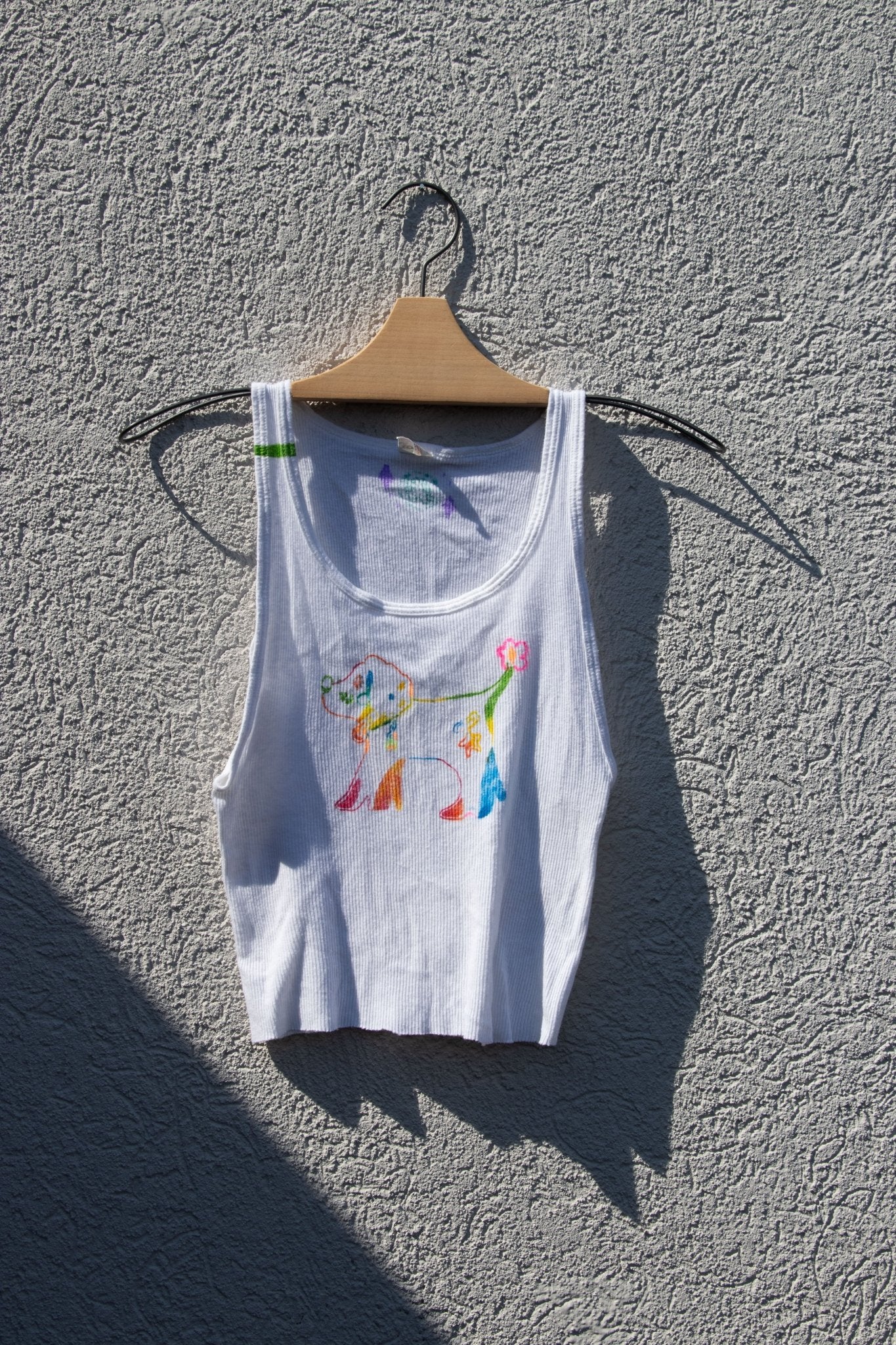 Tank Top - Lettuce Doggie Cropped Tank no. 1 - Lettuce Goods