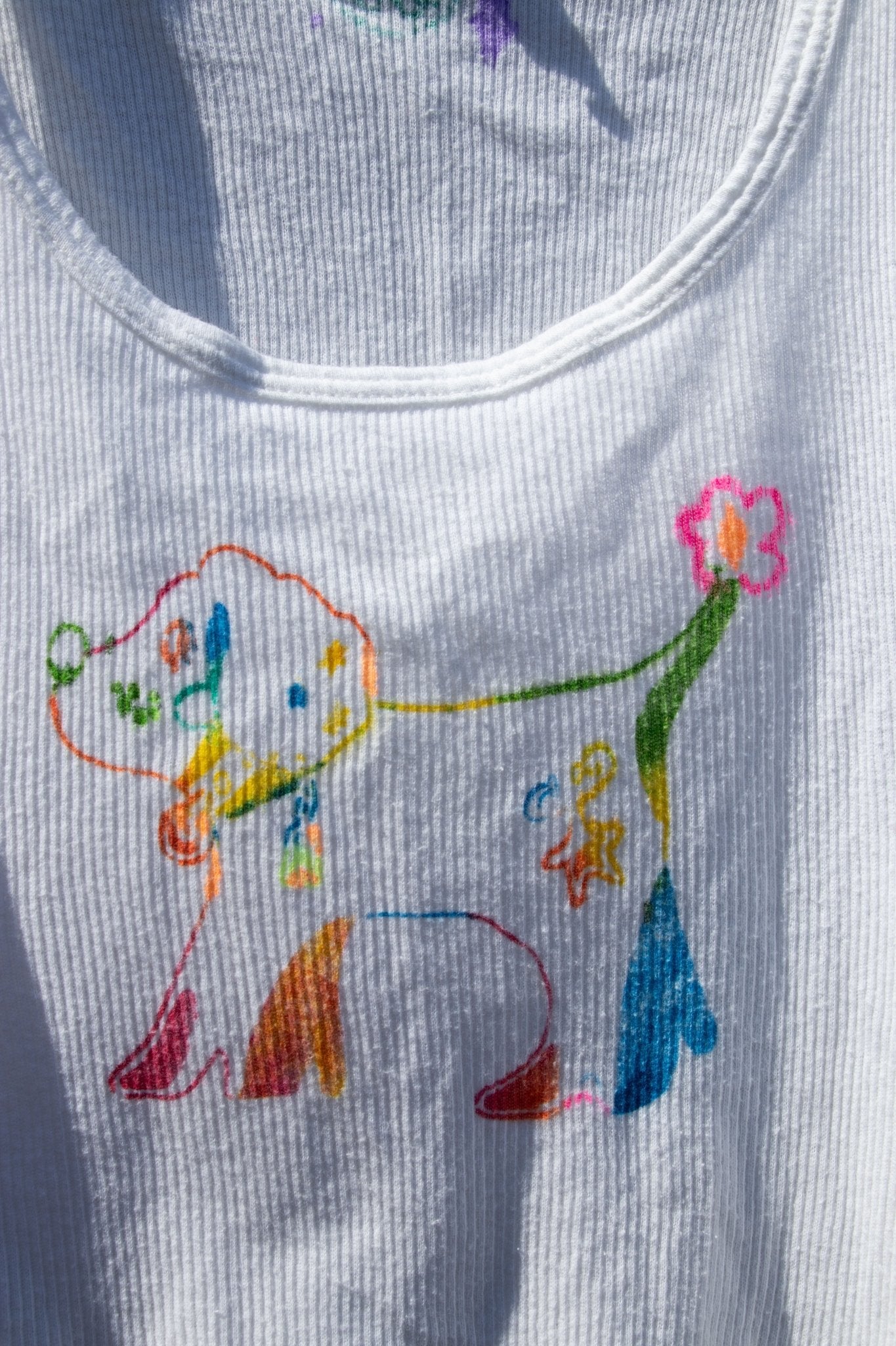 Tank Top - Lettuce Doggie Cropped Tank no. 1 - Lettuce Goods