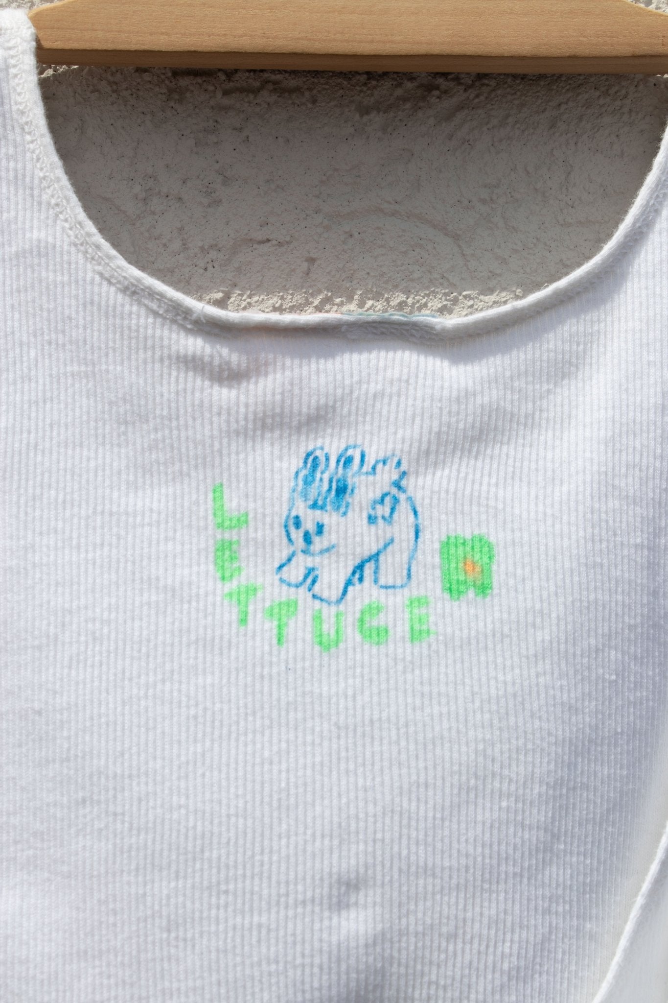 Tank Top - Lettuce Doggie Cropped Tank no. 4 - Lettuce Goods