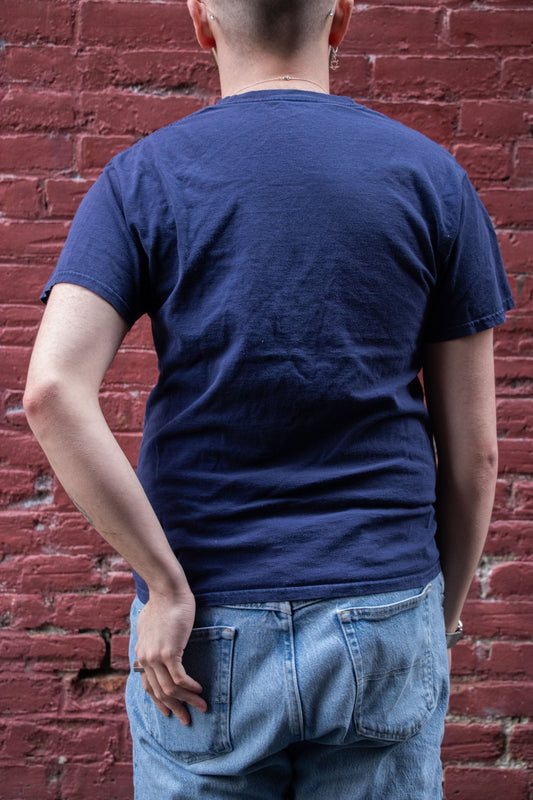 T-Shirt - Music Dog Navy Vintage T-Shirt - Lettuce Goods