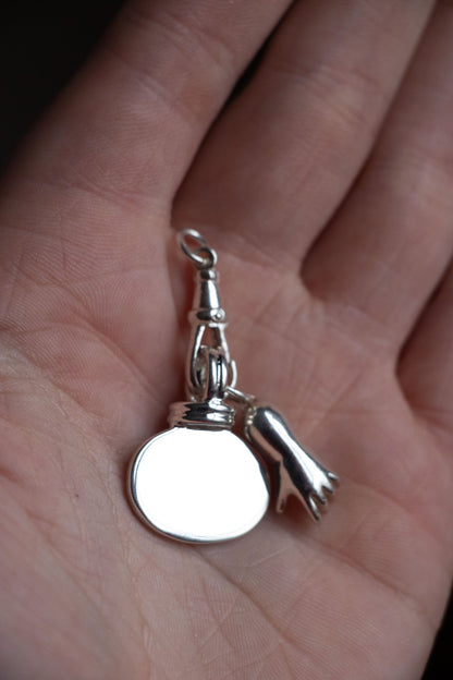 Pendant - Pool Tag Pendant | Sterling Silver - Lettuce Goods