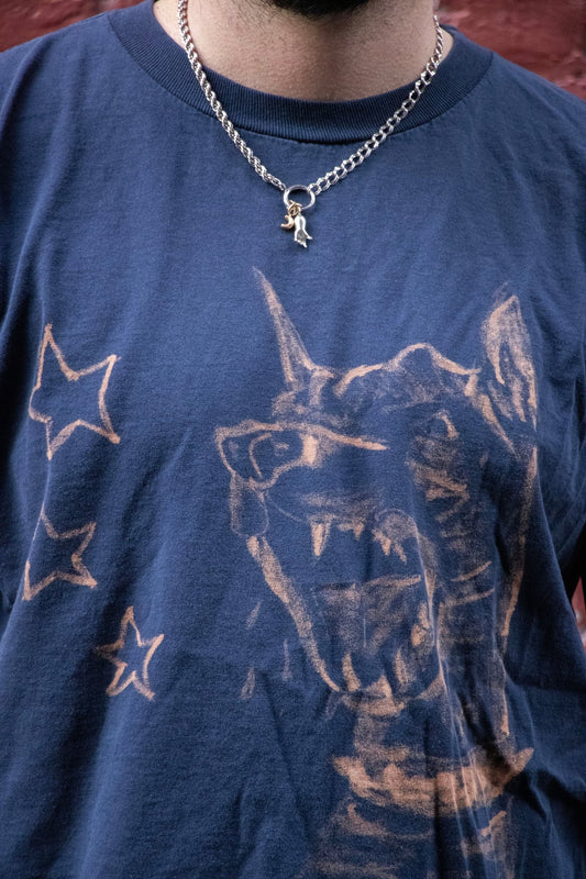 T-Shirt - Star Dog Navy Vintage T-Shirt - Lettuce Goods