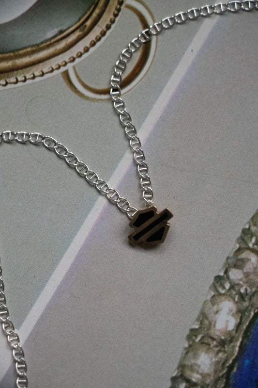 Necklace - Sterling Mariner Anchor Link Chain 16” - Lettuce Goods