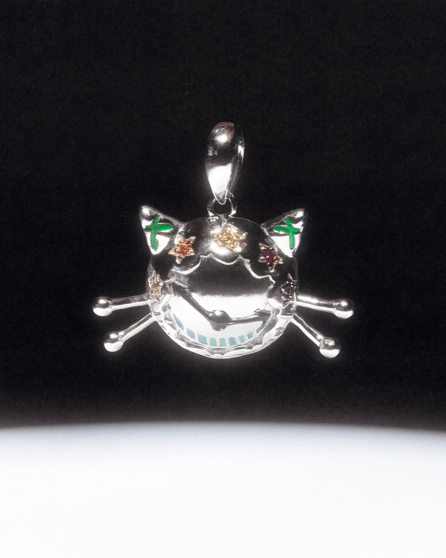 Charm - Sterling Silver Kitty Pendant - Lettuce Goods