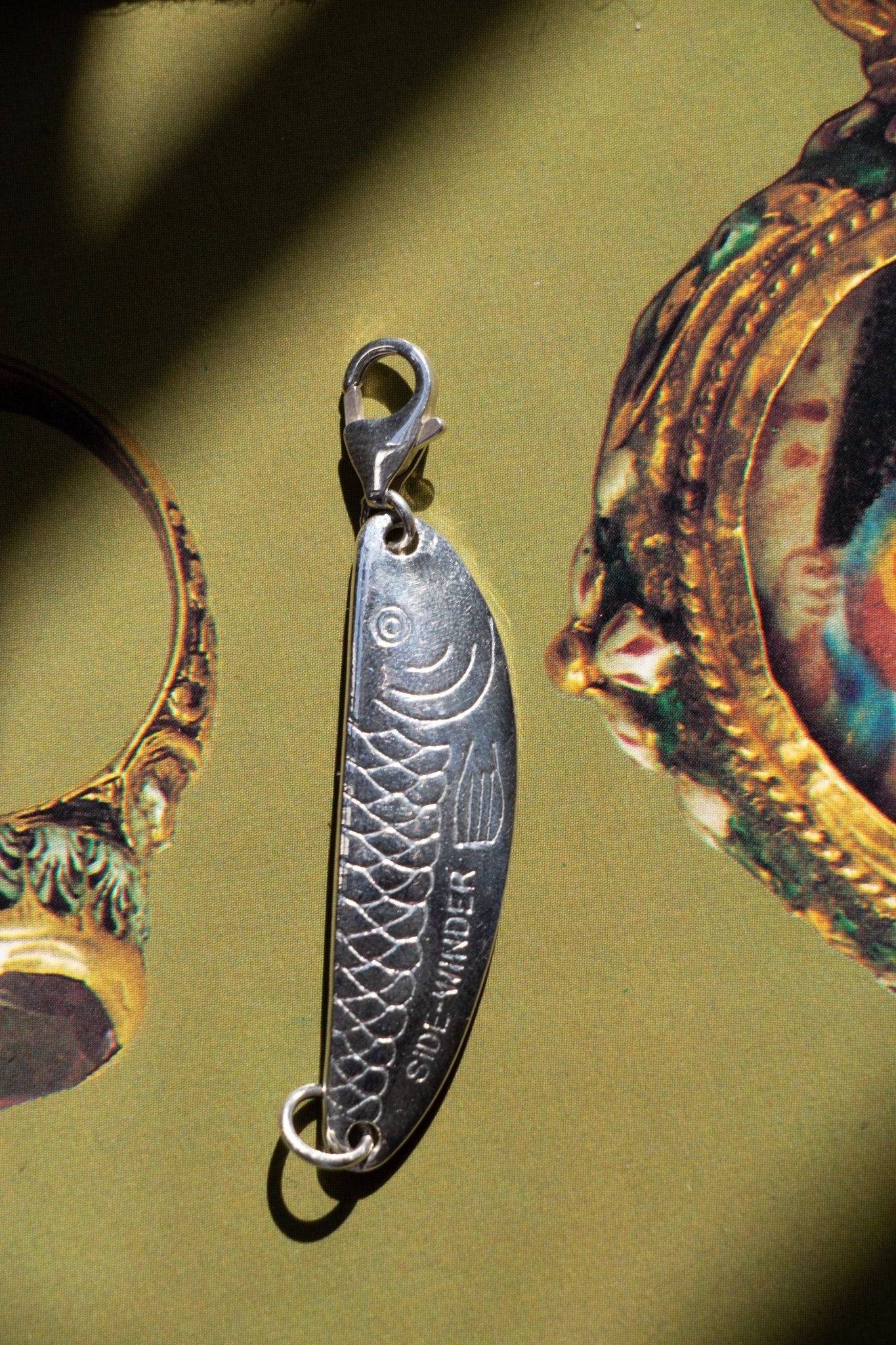 Charm - Sterling Silver Lure Catch - All Connector Charm - LETTUCE STUDIOS