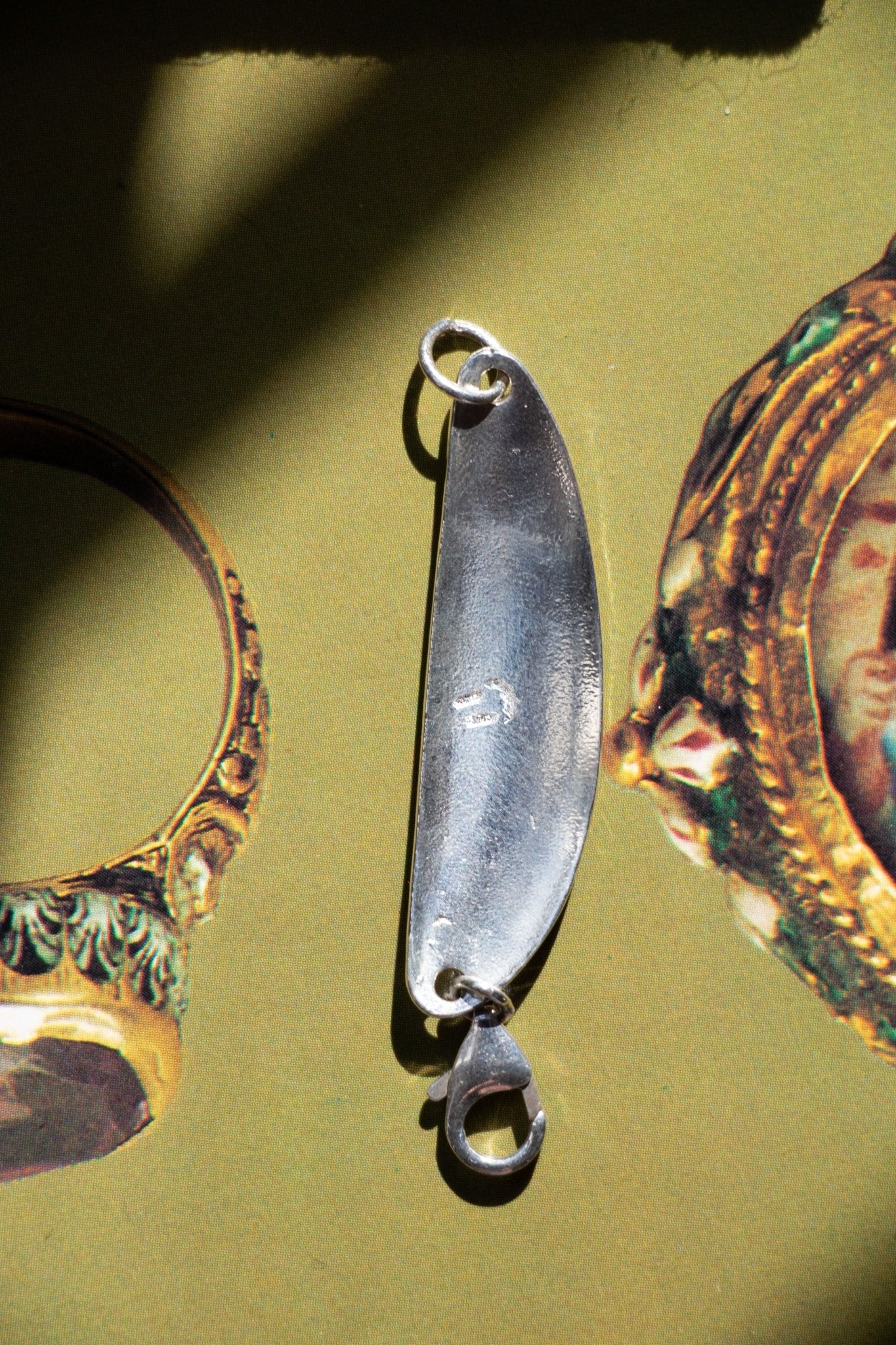 Charm - Sterling Silver Lure Catch - All Connector Charm - LETTUCE STUDIOS