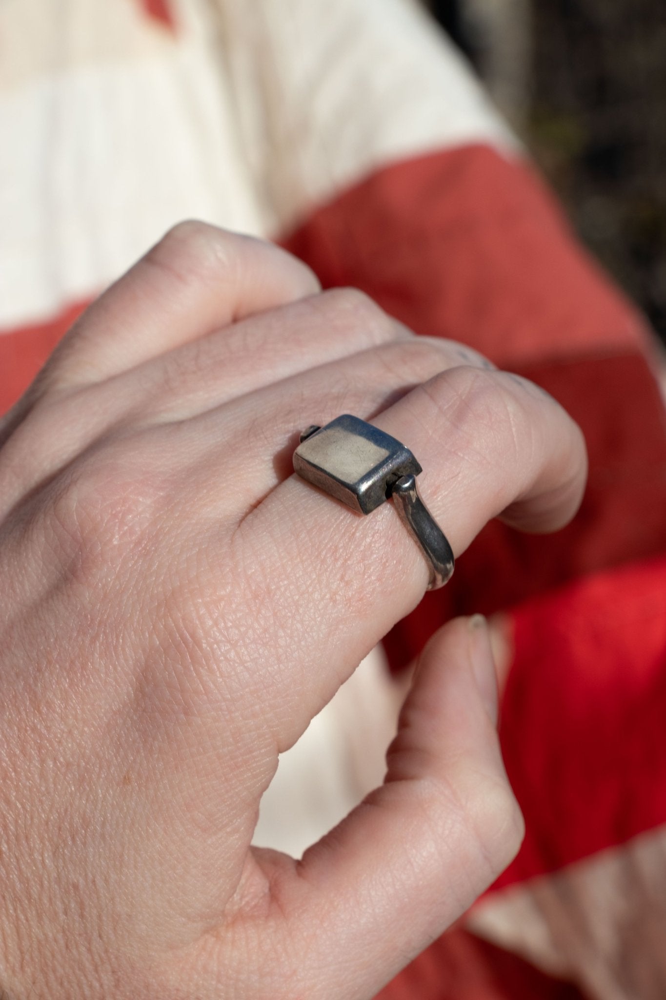 Ring - Sterling Vintage Spinner Ring - Lettuce Goods