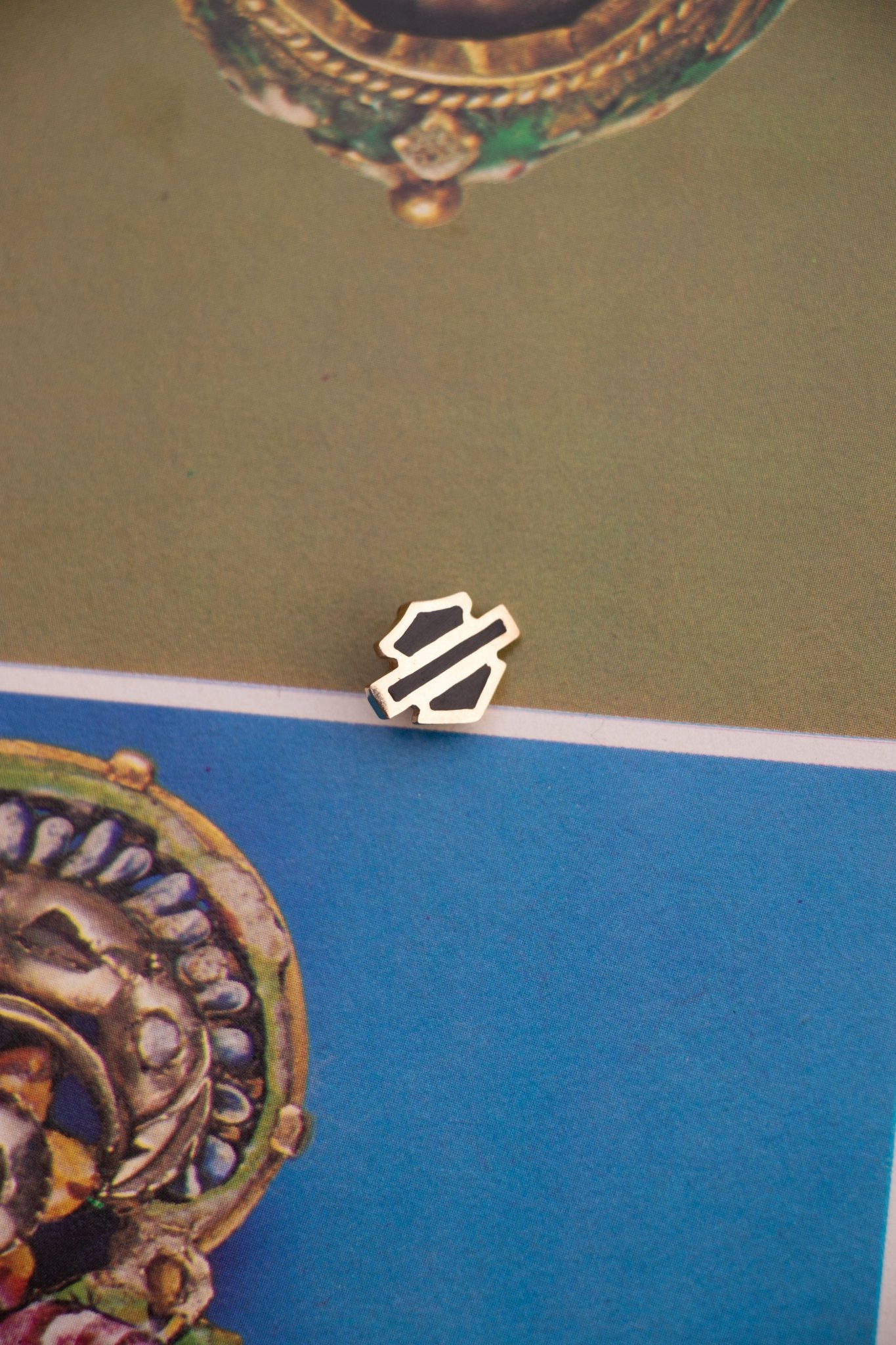 Charm - Vintage 10k Harley Davidson Charm - Lettuce Goods