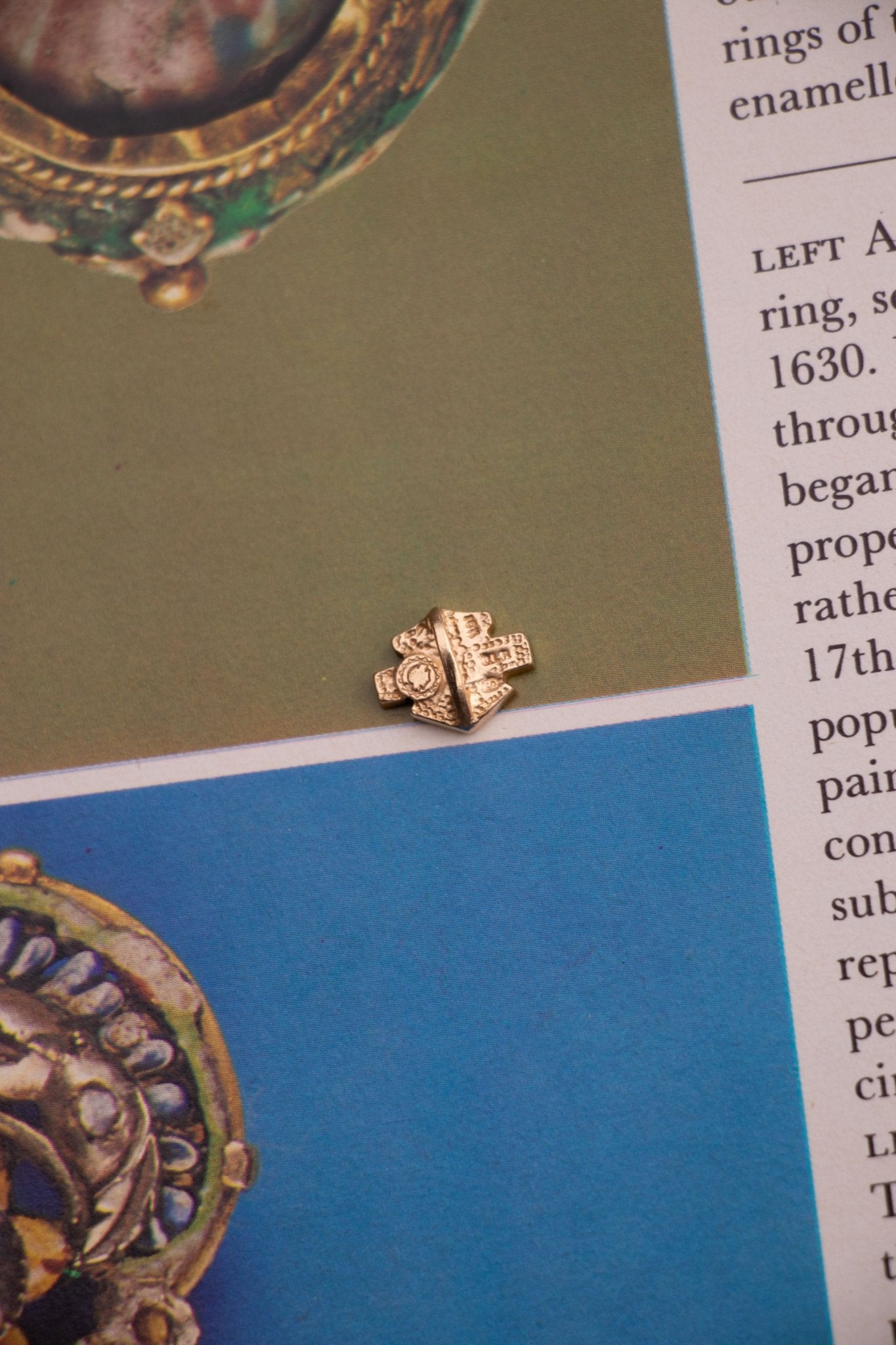 Charm - Vintage 10k Harley Davidson Charm - Lettuce Goods