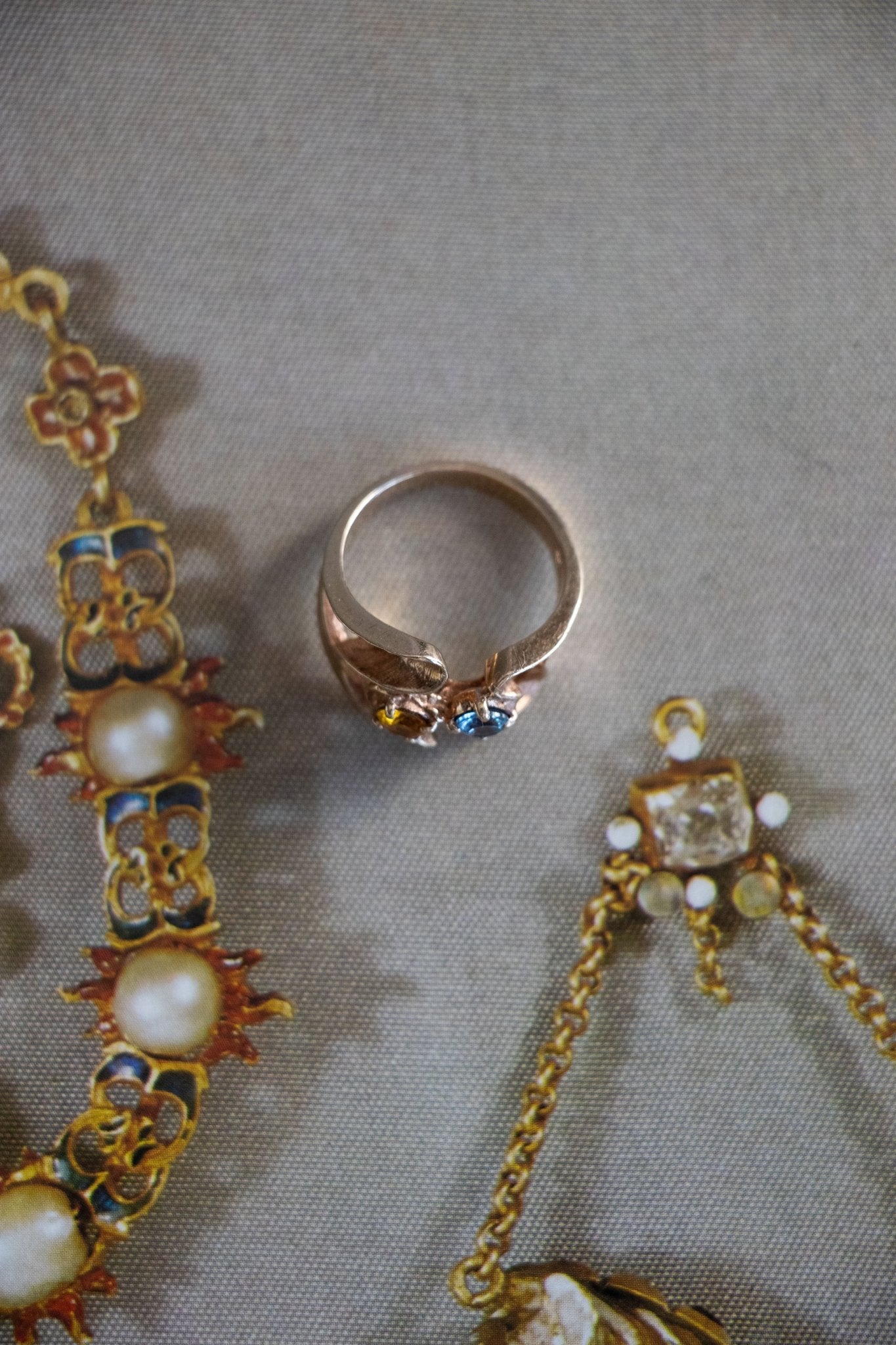 Ring - Vintage 10k Toi et Moi Ring - Lettuce Goods