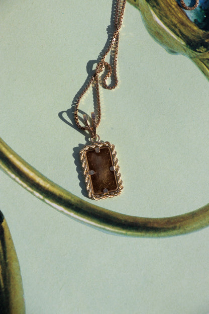 Charm - Vintage 14k and 24k Ingot Charm - Lettuce Goods