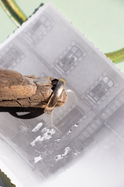 Ring - Vintage 14k Keepsake Band Ring - Lettuce Goods