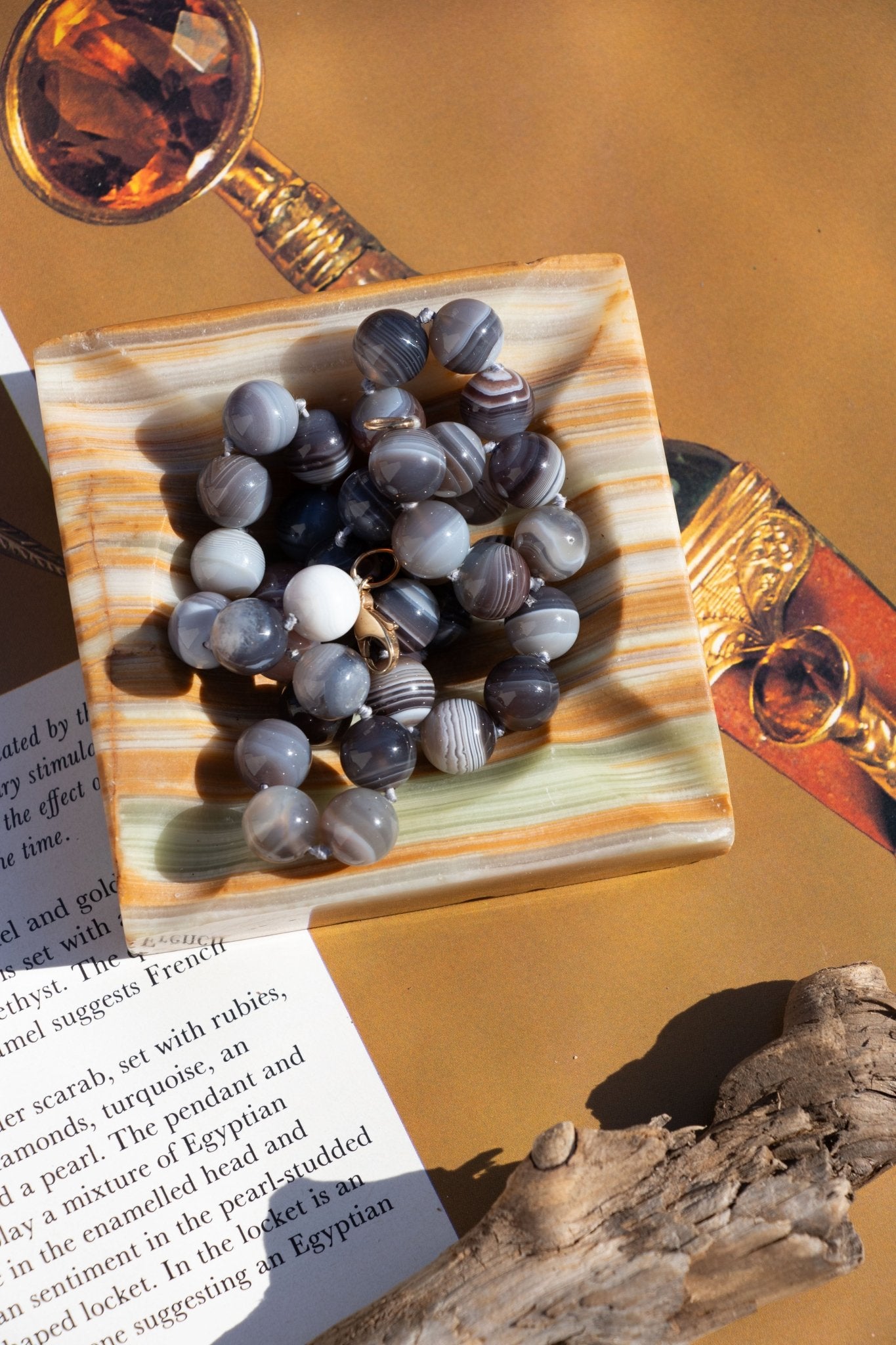 Ashtray - Vintage 60s Onyx Ashtray - Lettuce Goods