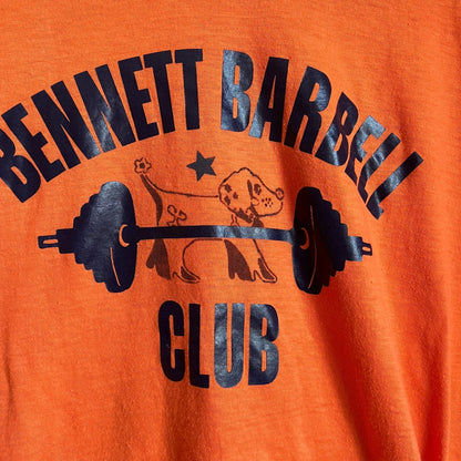 T-Shirt - Vintage Barbell Club Lettuce Doggie Tee - LETTUCE STUDIOS