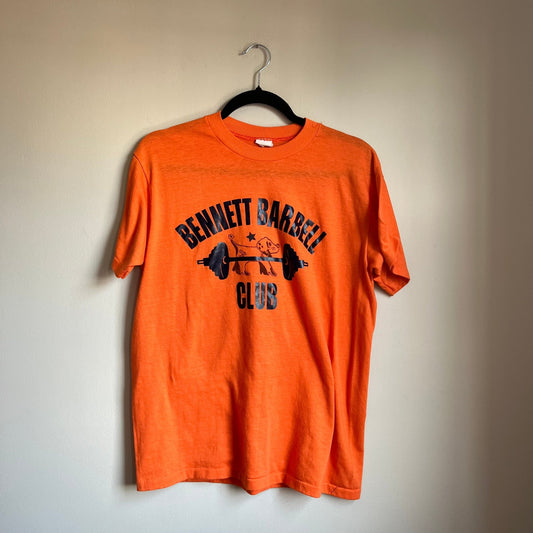 T-Shirt - Vintage Barbell Club Lettuce Doggie Tee - LETTUCE STUDIOS