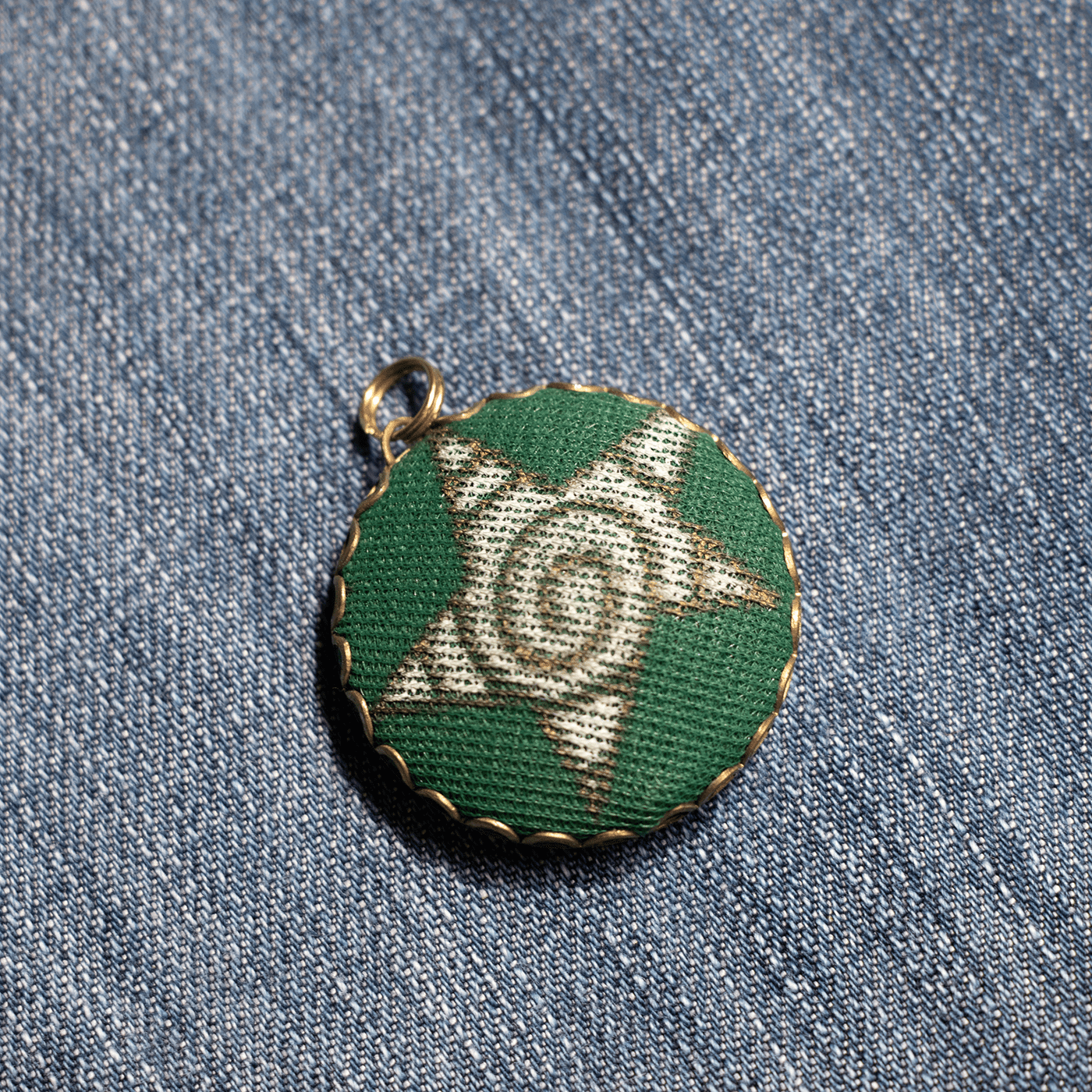 Charm - Vintage Brass Star Pendant - Lettuce Goods