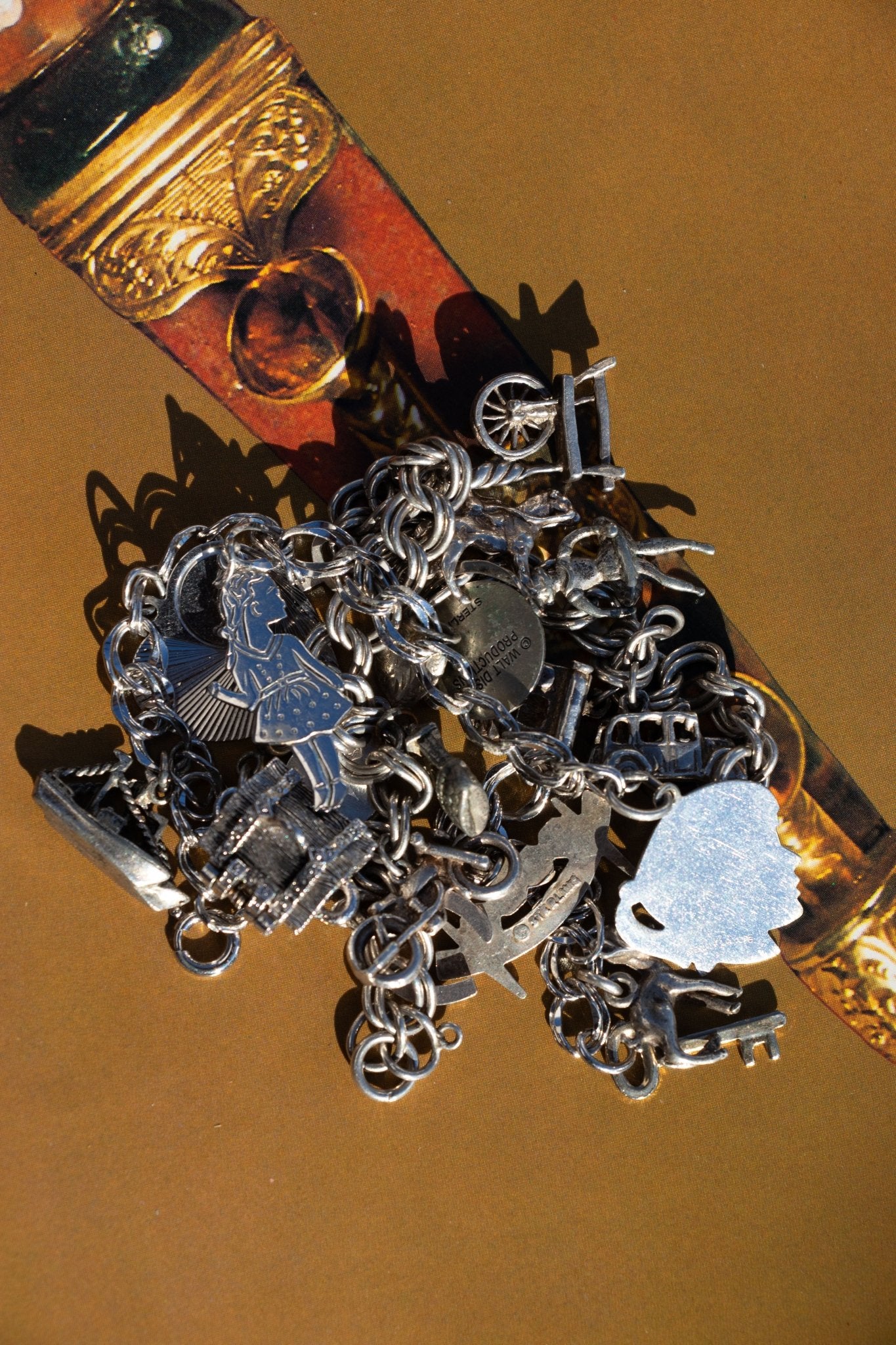  - Vintage Sterling Charm Bracelet - Lettuce Goods