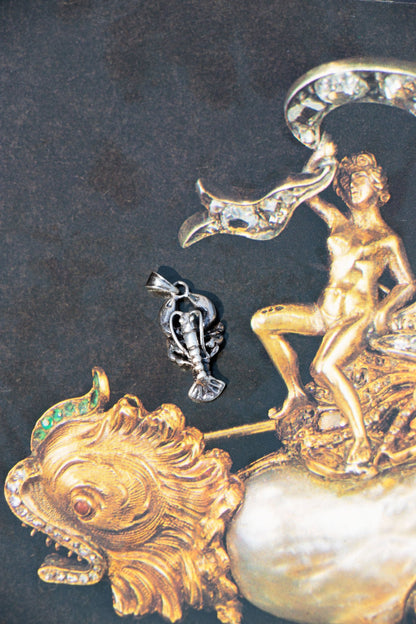 Charm - Vintage Sterling Lobster Charm - LETTUCE STUDIOS