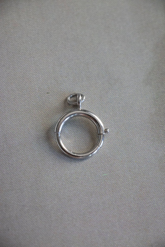 Charm - Vintage Sterling Silver Bolt Clasp - Lettuce Goods