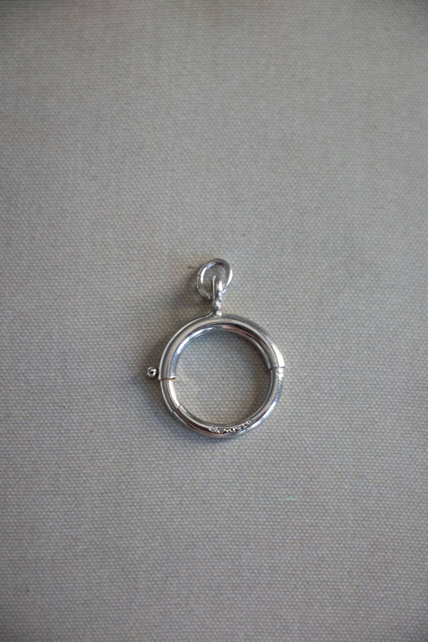 Charm - Vintage Sterling Silver Bolt Clasp - Lettuce Goods