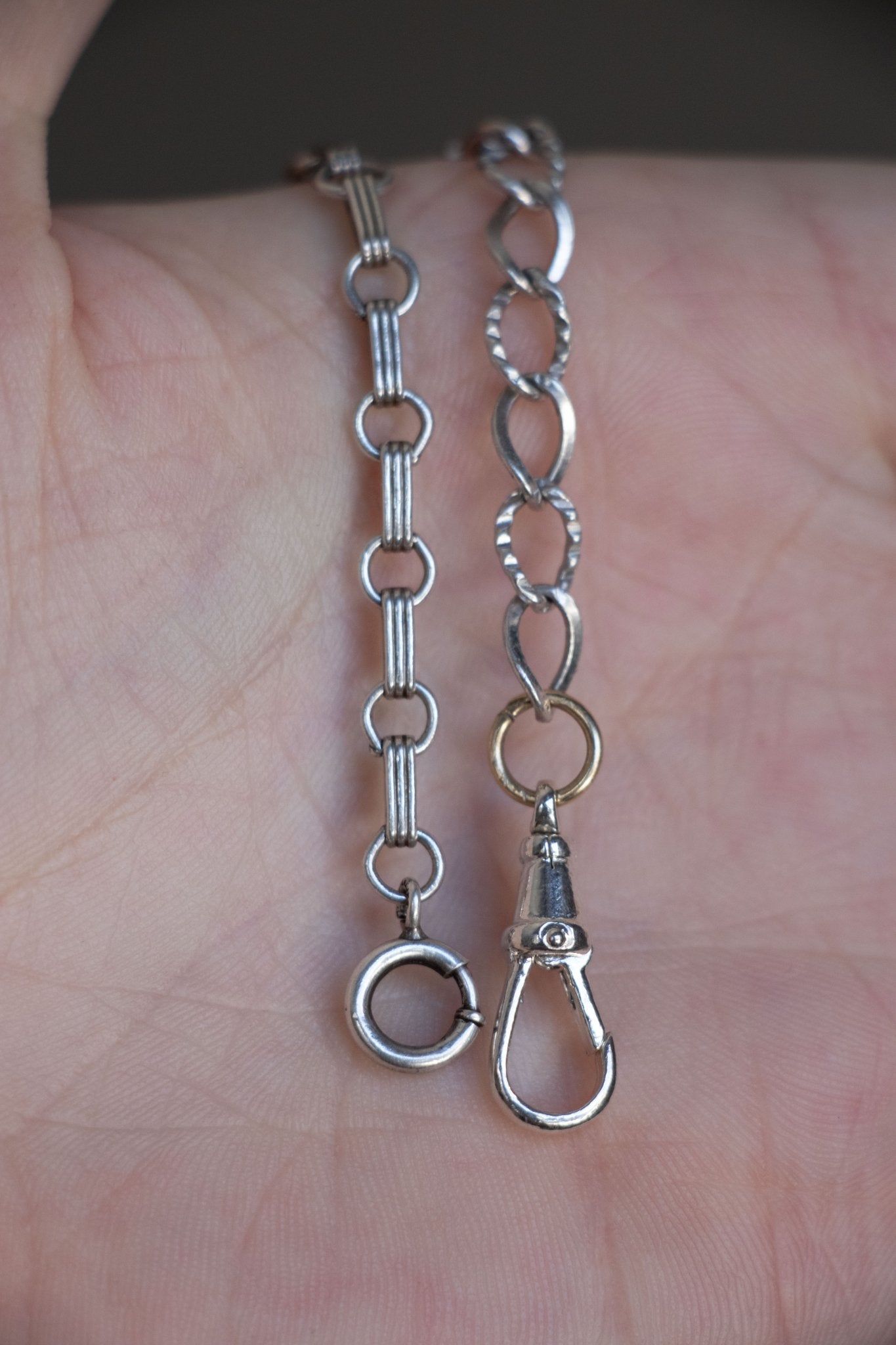 Bracelet - Vintage Sterling Silver Bolt Clip Bracelet - Lettuce Goods