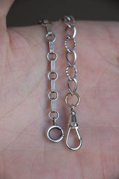 Bracelet - Vintage Sterling Silver Bolt Clip Bracelet - Lettuce Goods