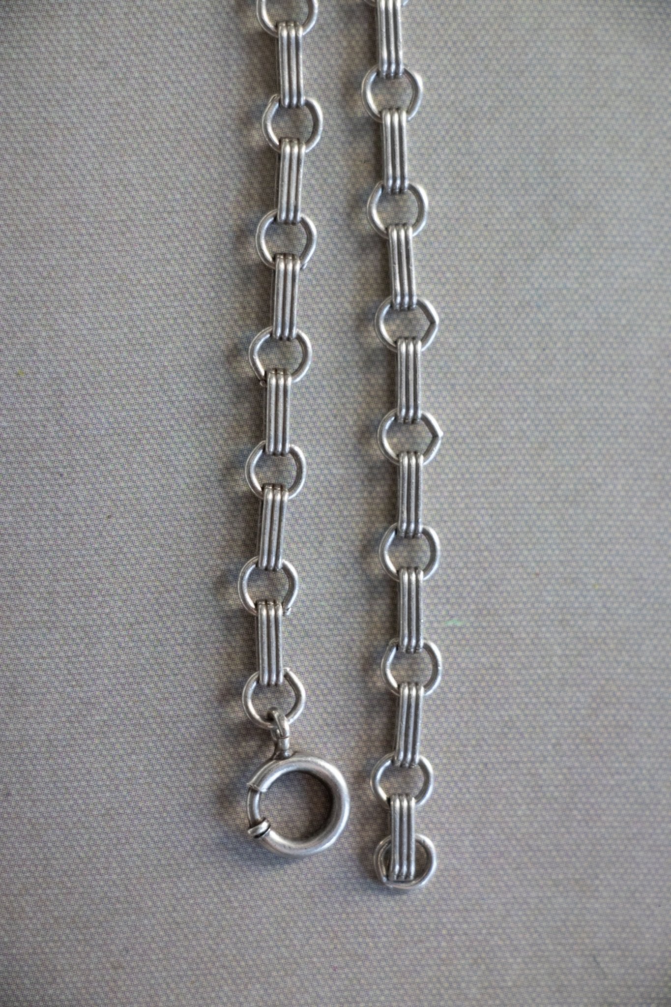 Bracelet - Vintage Sterling Silver Bolt Clip Bracelet - Lettuce Goods