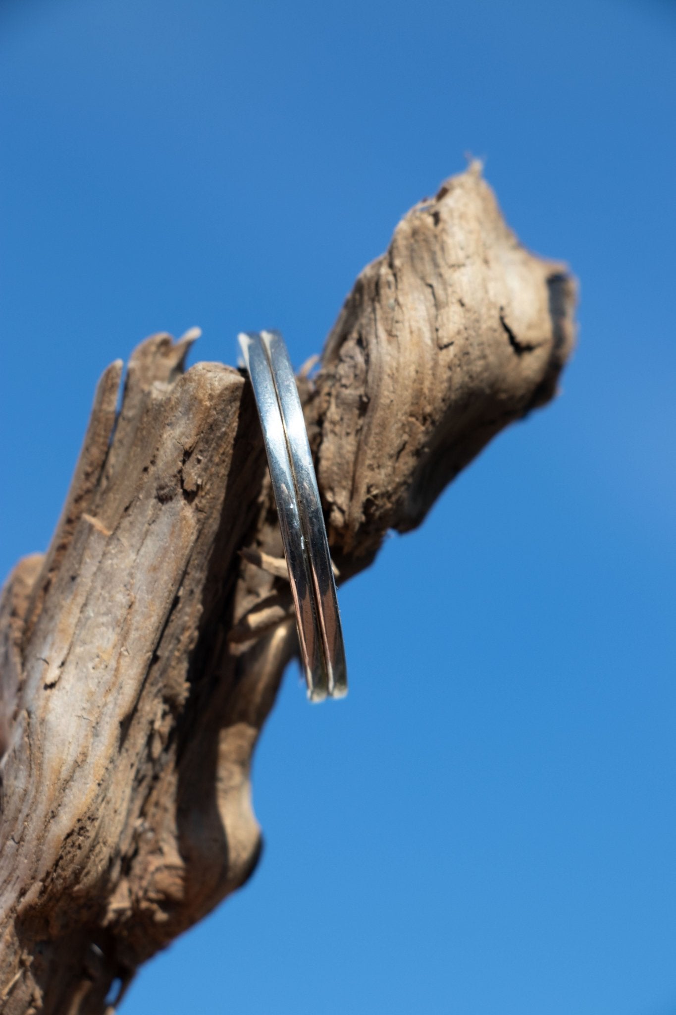 Keychain - Vintage Sterling Silver Split Ring - Lettuce Goods