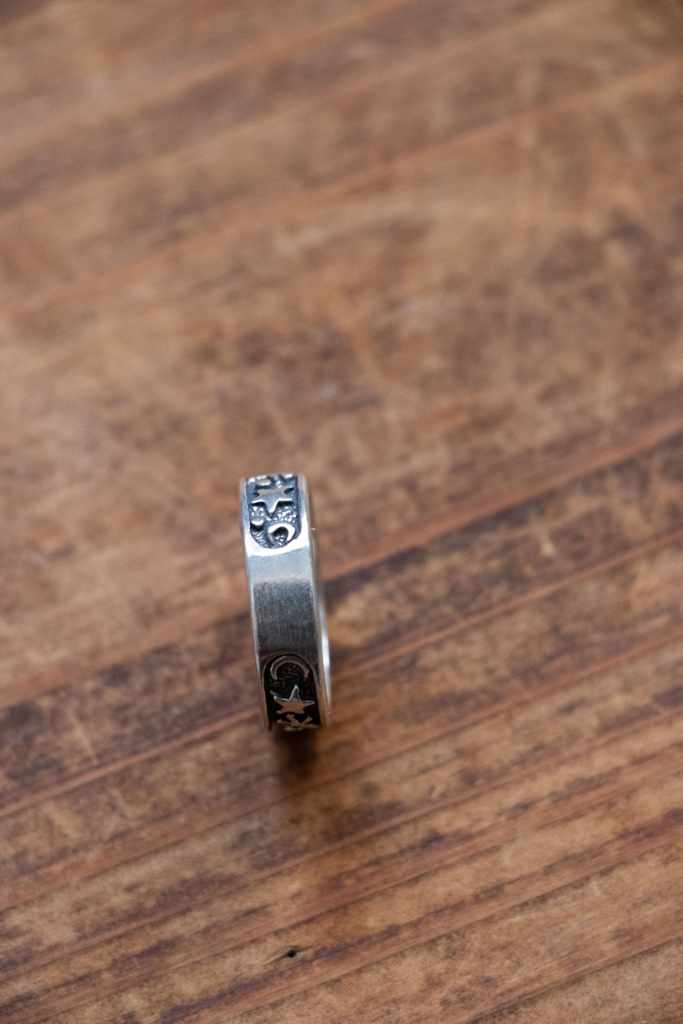 Ring - Vintage Sterling Stars & UFO Ring - Lettuce Goods