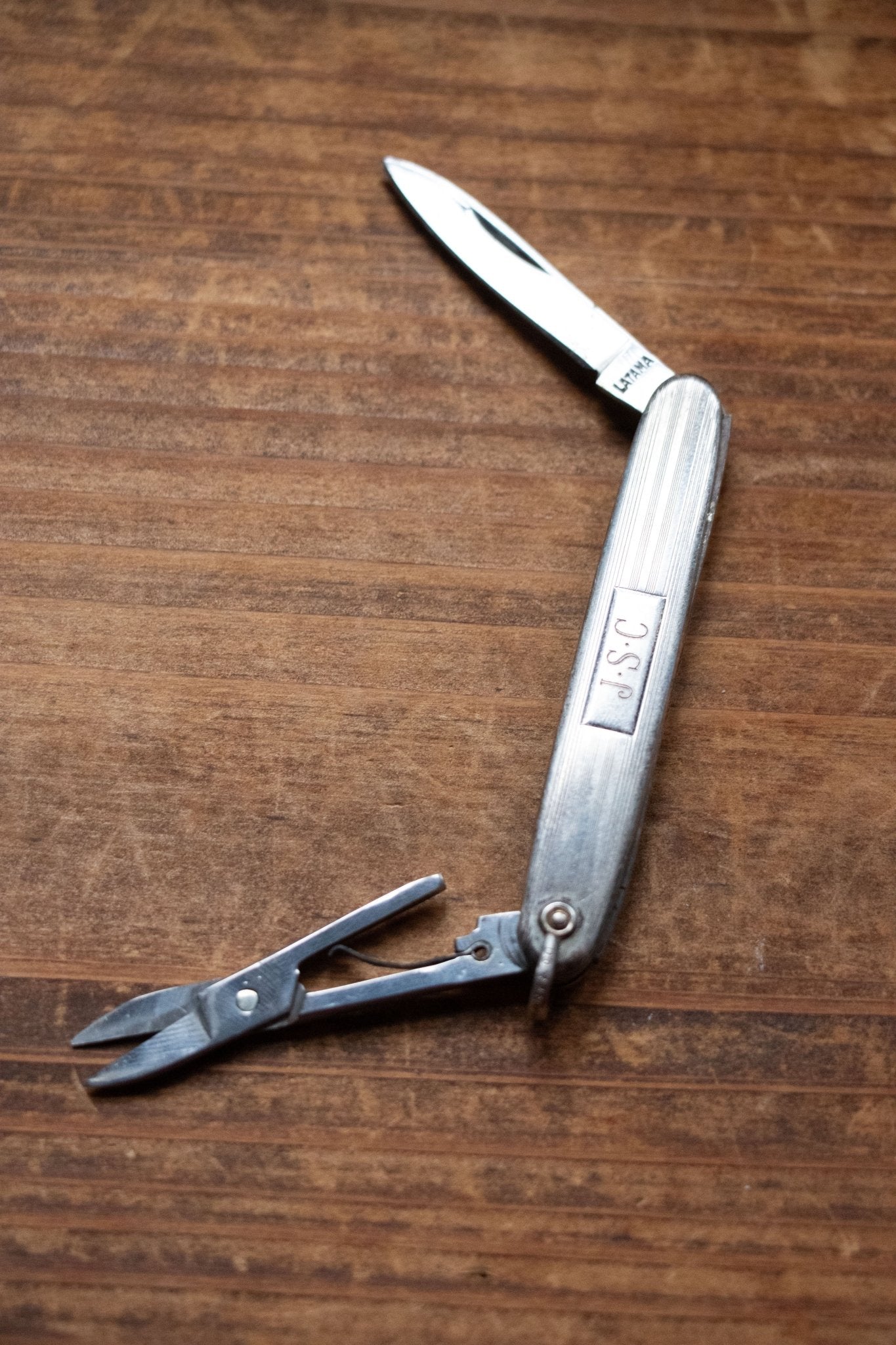 Pocket Knife - Vintage Tiffany & Co Sterling Pocket Knife - LETTUCE STUDIOS